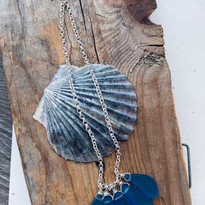 Sea Glass Necklace - Mermaid's Tears...